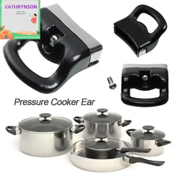 2Pcs Cooking Pot Handles for Pans Pressure Cooker Steamer Bakelite Pot Ear  Replacement Potty Side Handle