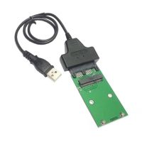 [มาใหม่ล่าสุด] USB ไปยังการ์ดอะแดปเตอร์ Micro SATA MSATA 6อะแดปเตอร์ Gbps USB USB 2.0เพื่อ PCIE MSata ขนาดเล็ก1.8 "16pin SSDConverter สำหรับ SSDs