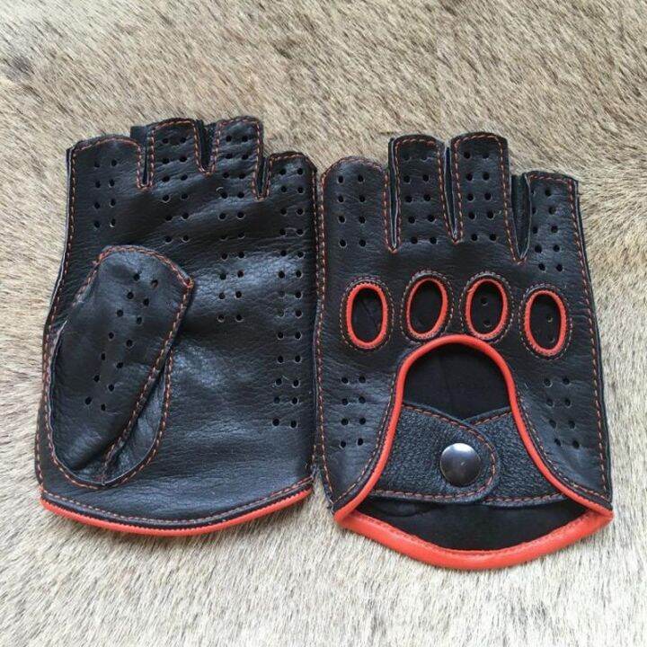 jw-high-quality-mens-leather-gloves-driving-unlined-goatskin-half-fingerless-male-mitten