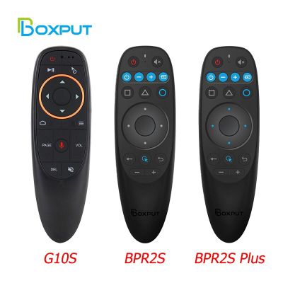 G10S BPR2S BPR2S PLUS 2.4G Wireless Smart Remote Control With Voice Gyroscope Bluetooth IR Learning Air Mouse for Android TV Box