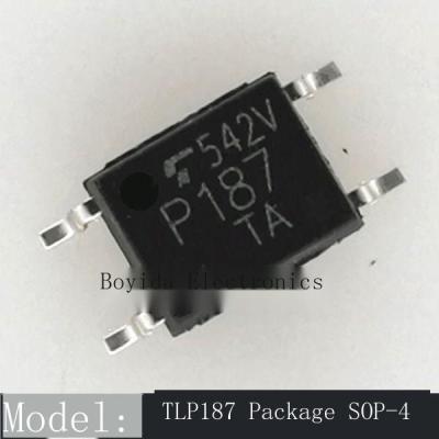 10Pcs TLP187 P187 SMD SOP4 Darlington Optocoupler Isolator นำเข้าใหม่