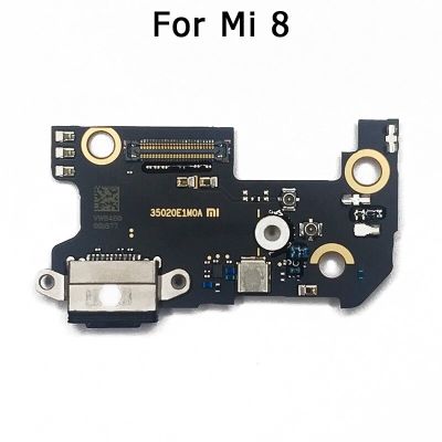 บอร์ดชาร์จ Xiaomi Mi 8อะไหล่ Xiaomi Mi 8 Mi 8 Pro พอร์ต Usb Board Mi8 Pro ชิ้นส่วนเครื่องชาร์จ Usb
