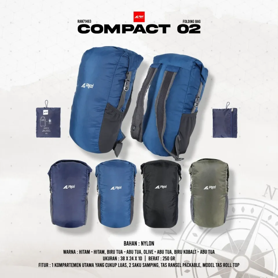 Tas Ransel Pria Compact 01 Arei Outdoorgear