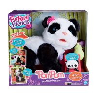 ?ตุ๊กตาแพนด้า FurReal Friends Pom Pom My Baby Panda Pet มีเสียงโต้ตอบ  และขยับขา คลานได้?