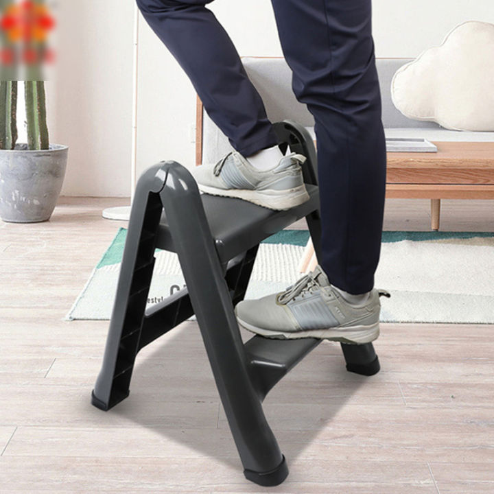 2-step-stool-ladder-household-folding-ladder-portable-double-sided-thickened-ladder-stool-with-widened-pedals