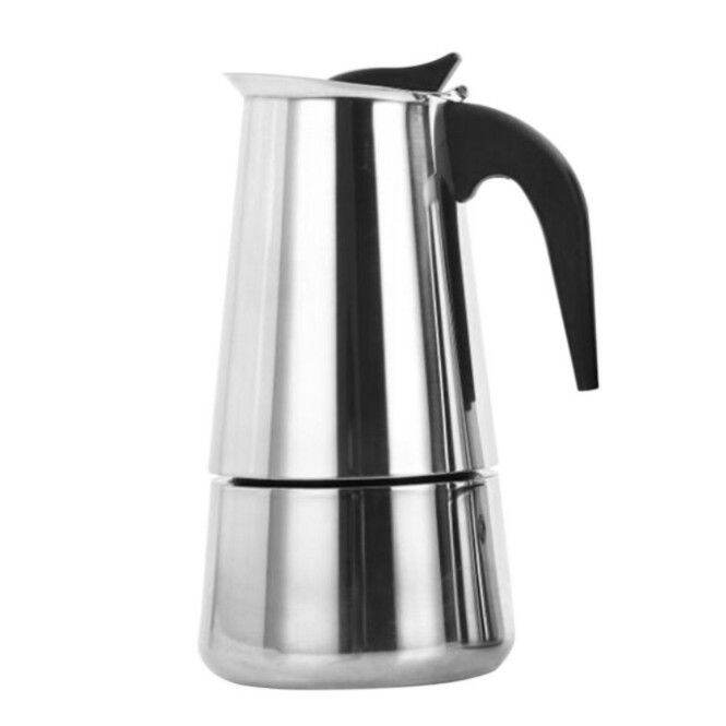 6/9Cup Percolator Stove Top Coffee Maker Moka Espresso Latte Stainless