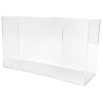 Countertop Paper Towel Dispenser,Clear Guest Towel Napkin Holder, Suitable for Z-Fold, C-Fold or Multi-Fold Paper Towels