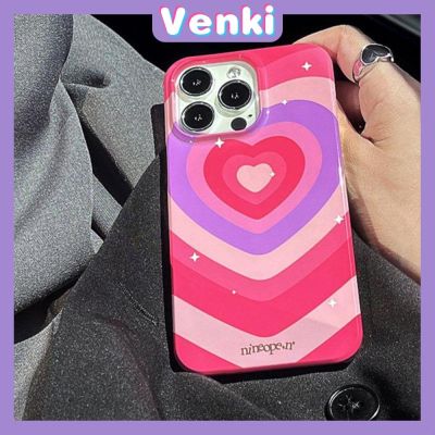 VENKI - เคสไอโฟน เคส 12 13 14 Soft Pink Protection Shockproof iPhone 7 X XR