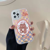 สอบถามก่อนกดสั่ง พร้อมส่งจากไทย เคสโฮโลแกรม เคสhologram เคสตาราง เคสหมี หมี ตาราง hologram โฮโลแกรม ลายสก๊อต เคสมือถือ