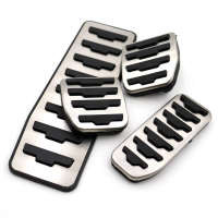 Car Accessories For Land Rover Range Rover EvoqueDiscovery Sport AT Auto ke Footrest Pedal Stickers Styling Cover Pads