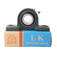 UCP204 เพลา 3/4" = 19.05 มิล LK Pillow Block Bearing UNIT ลูกปืนตุ๊กตา = 1 ชุด UCP204-12