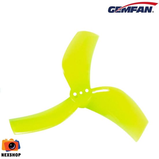 Gemfan d63 ducted durable 3 blade 63mm-yellow - ảnh sản phẩm 1