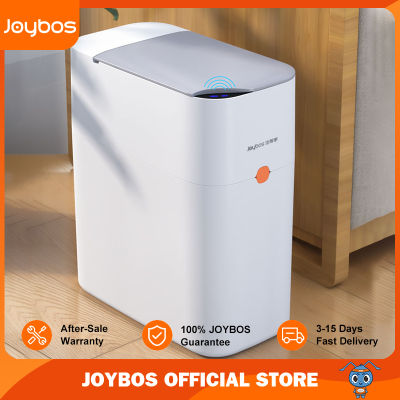 Joybos ถังขยะอัจฉริยะอัตโนมัติอัจฉริยะสามารถกันน้ำได้ถังเก็บฝุ่นถังขยะสำหรับห้องน้ำห้องครัวตู้เก็บของถังแคบ