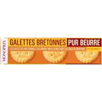 (แพ็ค 6) Monoprix Galettes Bretonnes 125g