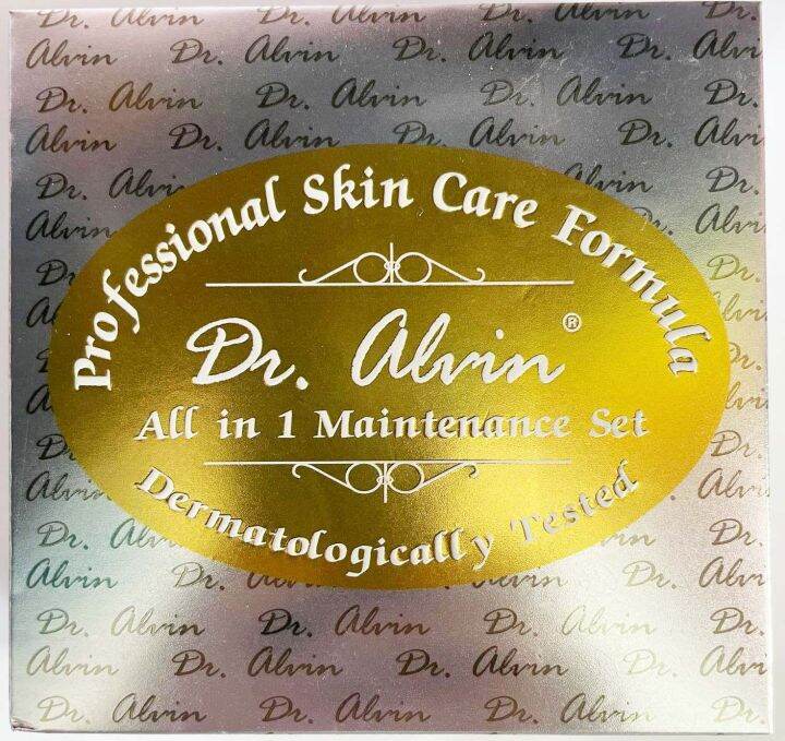DR. ALVIN AllinOne Maintenance Set Professional Skin Care Formula