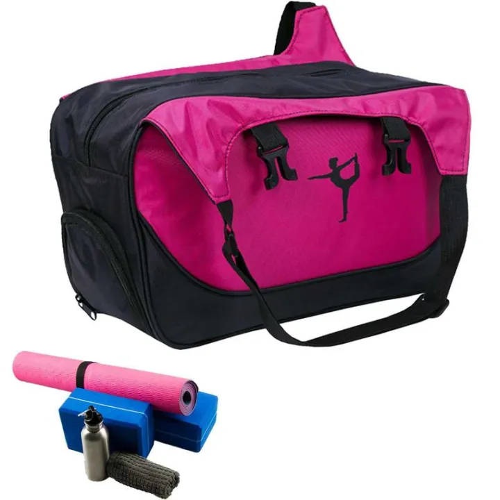 Yoga Gym Bag For Women Yoga Pilates Mat Bag Small Packable Sports