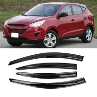 ช่องหน้าต่างข้างสำหรับ Hyundai Tucson 2006 2007 2008 2009 2010 2011 2012 2013 2014หมวกอาบแดดที่บังฝน