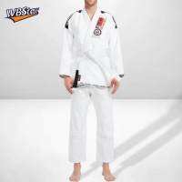 ชุด Jitsu ชุด Jitsu WBStar บราซิลพร้อมเข็มขัดสำหรับมืออาชีพ