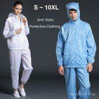 Washable PPE 2 1 Jacket and Pants Reusable Cleanroom Split Coverall laboratory Antistatic DustProof