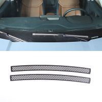 For 2022 Stainless Steel Dashboard Air Outlet Anti-Blocking Mesh Dust Grille Car Interior Accessories