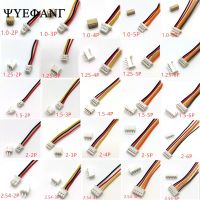 10 Sets SH 1.0mm JST 1.25mm ZH 1.5mm PH 2.0 XH 2.54mm 2Pin /3/4/5/6/7/8/10P Male &amp; Female Plug Connector with 100mm length Wire Watering Systems Garde