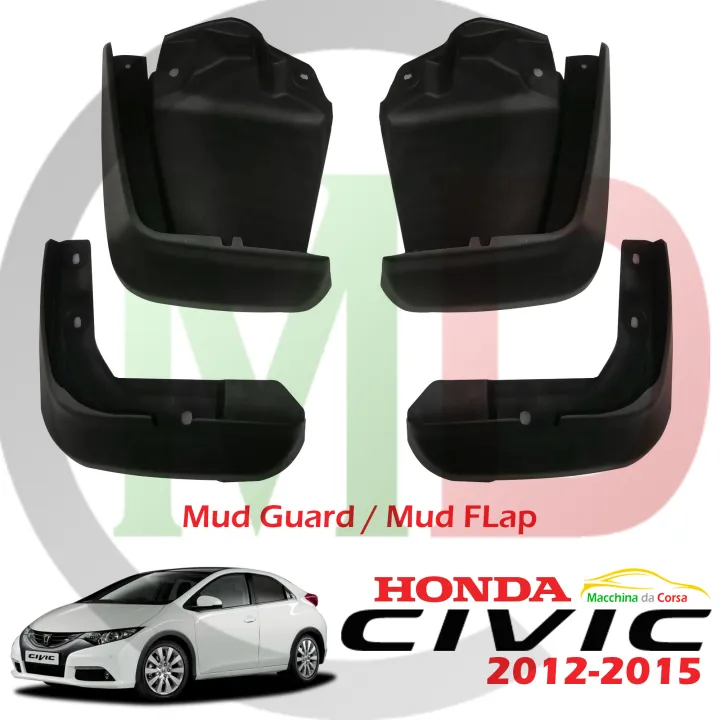 Honda Civic 20122015 Mud Flap / Mud Guard Lazada PH