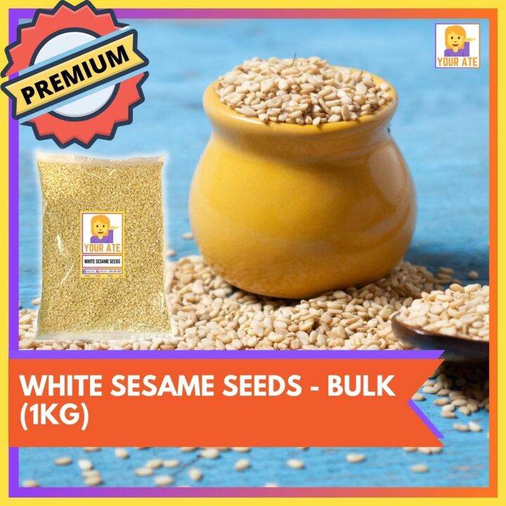 Your Ate White Sesame Seeds (1kg) Bulk Lazada PH