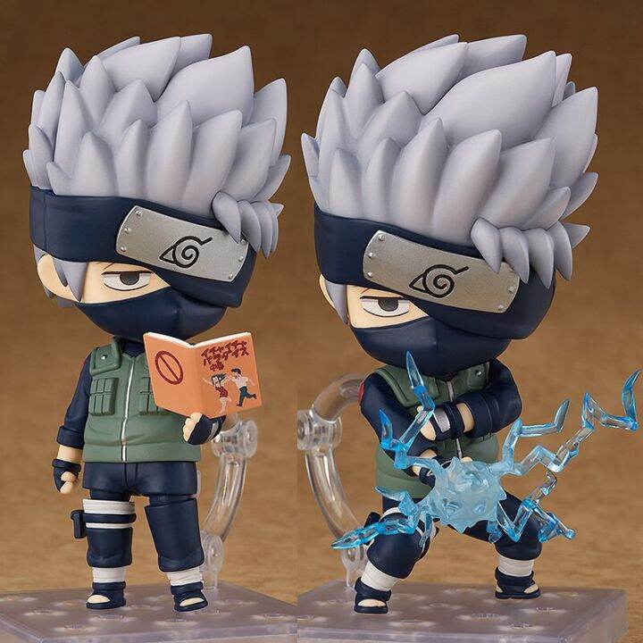 good-smile-gsc-no-724-naruto-shippuden-hatake-kakashi-10cm-nendoroid-โมเดลตุ๊กตาขยับแขนขาได้ดั้งเดิมคอลเลกชันของขวัญที่เป็นของเล่นเด็ก