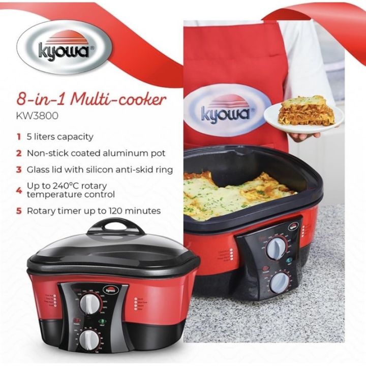 Kyowa 8-in-1 Multi Cooker KW-3800 | Lazada PH