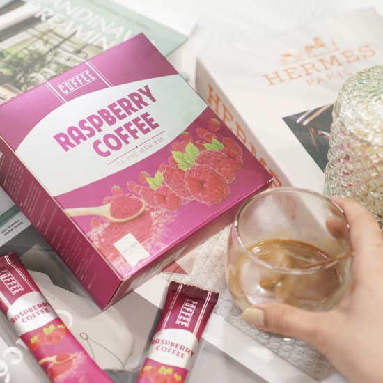 Cafe mâm xôi giảm cân raspberry coffee chính hãng - ảnh sản phẩm 8