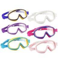 Outdoor Swim Goggles Large frame waterproof and for Kids Anti-Fog UV Protection Glasses 8-13 Years Children