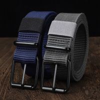 Men High Quality Sports Strap Canvas Nylon Belts Army Military Webbing Tactical Belt Simple Casual Designer Unisex Belts Jeans  Floaties