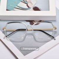 Gmei Optical Fashion Women Ultralight Transparent Glasses Frame Square Plastic Spectacles Eyewear