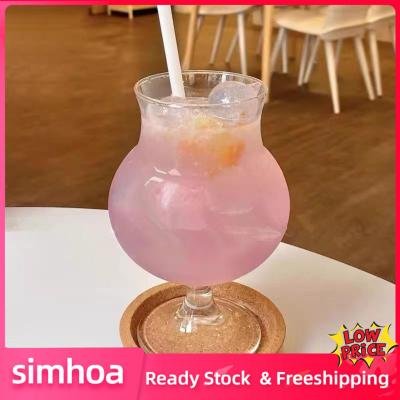 Simhoa แก้วค็อกเทลแก้วน้ำขนาดใหญ่แบบนำกลับมาใช้ใหม่ได้สำหรับงานปาร์ตี้ปิกนิกห้องครัว