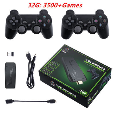 Video Game Console 64G Built-in 10000 Games Retro handheld Game Console With Wireless Controller Video Games Stick For PS1GBA
