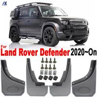 4Pcs ชุด Mud Flaps Splash Guards Mudguards Guard รถ Fender Protection Body Kit สำหรับ Land Rover Defender L663อุปกรณ์เสริม