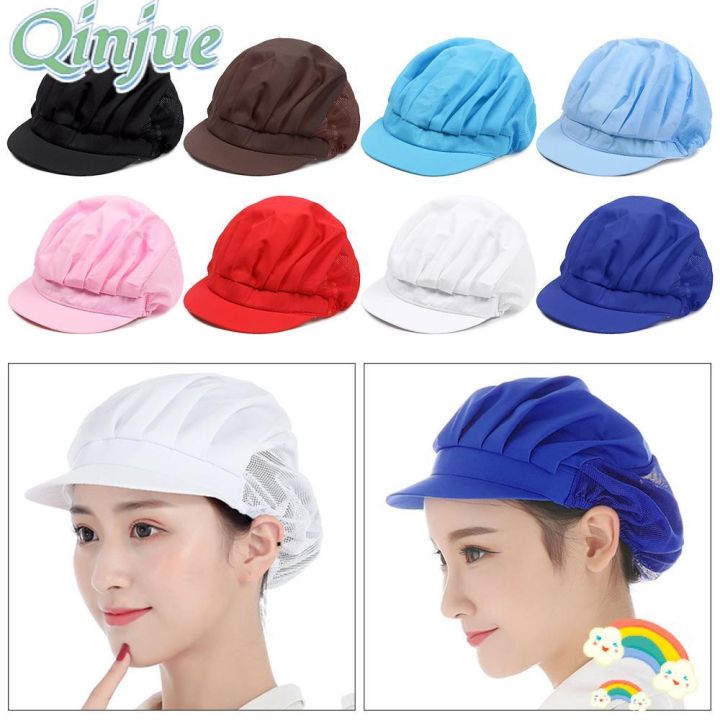 qinjue-หมวกเชฟ-ระบายอากาศ-กันฝุ่น-ถูกสุขอนามัย