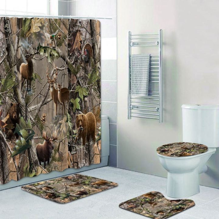 cw-camo-elk-shower-curtain-set-for-animals-in-curtains-mats-rugs-camouflage-ba-o