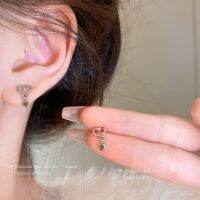 [COD] Needle Earrings Korean New Ins Design Personality Cold Wind Small Wholesale