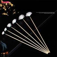 10PCS Goose Feather Earpick Wax Remover Curette Adult Bamboo Handle Ear Dig Tools Spoon Cleaner Stick Health Care