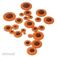 25 Pcs of Set Saxophone Leather Pads Cushion for Yamaha Alto Sax Accessory