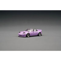 Mt ในสต็อก1:64 PAM Eunos Roadster na ลาเวนเดอร์ Diecast diorama รถ Collection Miniature ของเล่น microturbo รถ