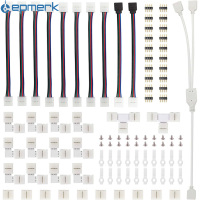 [electronicshop]95Pcs 5050 RGB LED-สายต่อเปลือยชุดT-รูปL-Shaped Strip-จัมเปอร์LED-Stripไฟประดับสายเทอร์มินัลเชื่อมต่อ-Splice Tool