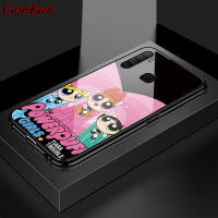 Case4you สำหรับ Infinix S5 S5 Lite X652กันกระแทกที่คลุมเคสกระจกเทมเปอร์ของเด็กผู้หญิง