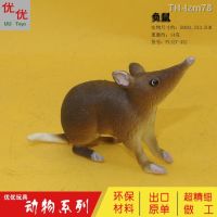 ? ของเล่นจำลอง ของขวัญสำหรับเด็ก จำลองสัตว์ป่าชุดเมาส์ opossum ของเล่นพลาสติกจำลอง