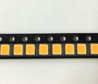 10PCS 2835 ผงสีเหลือง 0.5W 2835led โคมไฟลูกปัดสีเหลือง 2835 สีขาวเลี้ยวสีเหลืองโคมไฟลูกปัด SMD