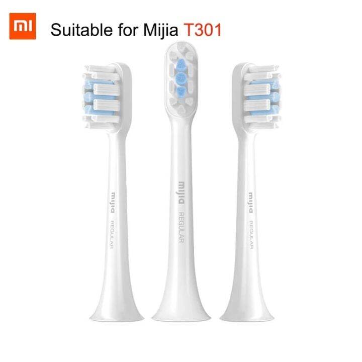 ต้นฉบับเหมาะสำหรับ-xiaomi-mijia-แปรงสีฟันไฟฟ้าพลังคลื่นเสียงหัว-t100-t200-t301-t300-t500เปลี่ยนหัวแปรงสีฟัน-t700-t500c