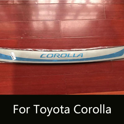 For 2011-2013 2014-2017 Toyota Corolla Rear Guard Plate, Ultra-thin Mirror Surface Trunk Pedal Car Accessories