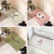 The entrance silk ring floor mat can be cut, the entrance entrance door mat