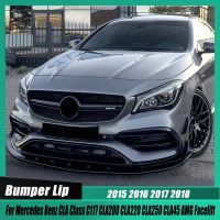 สำหรับเมอร์เซเดสเบนซ์ CLA คลาส C117 CLA200 CLA220 CLA45 AMG 2015-2018อุปกรณ์เสริมรถยนต์แยกกันชนรถหน้า